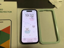 绿联【京配包邮】适用苹果15Pro钢化膜iPhone15Pro手机膜无边高清防指纹防摔防爆防尘超薄保护膜 2片装 实拍图