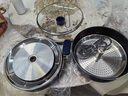 蓝宝（BLAUPUNKT）升降电火锅家用多功能料理锅5L分体式电热锅可拆洗磁炉电炖锅烧烤肉煎炒炖锅轻奢蓝H1 实拍图