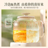 美的（Midea）花漾0胶水全玻璃全自动养生壶 办公室多功能煮茶壶 烧水壶恒温电热水壶煮茶器花茶壶1L YS10B101 实拍图