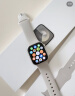 Apple/苹果 Watch Series 10 智能手表GPS款42毫米玫瑰金色铝金属表壳淡桃粉色运动型表带S/M MX1R3CH/B 实拍图