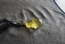 李居明黄水晶貔貅吊坠男款女项链玉石皮丘财运情侣霸王貔恘挂件玉坠玉佩 实拍图