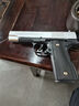 途象 儿童玩具枪格洛克手枪黑银M1911连发抛壳软弹枪发射玩具男孩礼物 实拍图