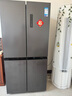 美的（Midea）471升十字对开四开门电冰箱家用风冷无霜一级能效双变频国家补贴超薄超大容量BCD-471WSPZM(E) 实拍图