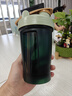 Blender Bottle 蛋白粉摇摇杯运动水杯 大容量塑料杯带刻度健身便携搅拌男士女生 经典款V2墨绿色600ml 实拍图