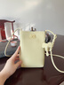 CAMPUSKITTEN高级感可爱小象迷你手机包2025新款单肩斜挎包女糖果手机袋 淡黄 实拍图