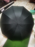 天堂 防紫外线晴雨伞三折 太阳伞黑胶折叠三折晴雨伞 纽曼绿 实拍图