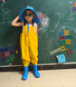lemonkid儿童防晒帽夏宝宝防紫外线遮阳帽男童太阳帽女童亲子渔夫帽 实拍图