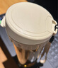 特百惠（Tupperware）茶韵500ML塑料杯男女士学生夏季运动水杯子户外便携大容量 奶茶棕 实拍图
