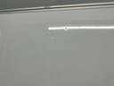 得力(deli)180*90cm实心纤维板芯白板 易擦磁性办公教学会议挂式白板悬挂写字板家用儿童黑板33138 实拍图