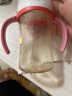贝亲奶瓶配件 ppsu奶瓶配件 把手配件 重力球吸管配件原装 第3代 把手配件（活力红） 实拍图
