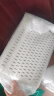 京东物流 零食杂物收纳箱玩具整理筐家用橱柜置物篮子储物塑料箱 北欧白-特大号 2个装 实拍图