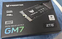 宏碁掠夺者（PREDATOR）4TB SSD固态硬盘 M.2接口(NVMe协议) GM7系列｜NVMe PCIe 4.0读速7400MB/s  AI电脑存储配件 实拍图