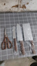 张小泉家用菜刀刀具 不锈钢菜刀 家用切菜刀切肉刀切片刀 厨刀 厨房用具 【热销爆款】和煦刀具四件套 实拍图