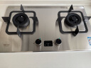 林内（Rinnai）【鲸吨吨】家用嵌入式天燃气灶【家电国家补贴20%】台嵌两用5.2kW双眼猛火定时灶具 不锈钢2E08MTX 实拍图