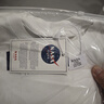 NASA GISS重磅260g纯棉短袖t恤男纯色圆领厚实不透纯白打底衫男女体恤上衣 白色 L 体重130-150斤 实拍图