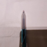 斑马牌（ZEBRA）中性墨水中性笔 Speedy速记学霸笔 0.5mm子弹头大容量手账笔 JJZ33 蓝杆黑色 10支装 实拍图