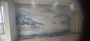 新福壁海 来图定制壁画 门店diy墙布画展厅墙纸定做客厅背景墙壁纸订制打印3d新福壁海 无缝无纺布 实拍图