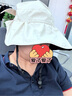 MISSION UV黑胶防晒帽女遮阳帽贝壳太阳帽渔夫帽夏季遮脸防紫外线大帽檐帽子 实拍图