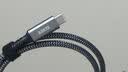 值计USB4数据线20G雷电4/3Type-c全功能投屏PD100W苹果安卓快充电笔记本电脑硬盘盒弯头0.2米ZL-U4002W 实拍图