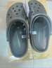 卡骆驰crocs洞洞鞋贝雅男鞋女鞋轻便耐磨一脚蹬拖鞋休闲鞋|10126 深蓝-410 43 (270mm) 实拍图