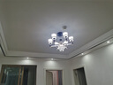 珺蒂北欧轻奢水晶客厅吊灯灯具套餐现代欧式简约大气餐厅灯臂发光灯饰 水晶6头-三色调光 实拍图