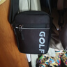 高尔夫（GOLF）单肩包男斜挎包轻便男士小包户外休闲运动包手机挎包小背包 黑色 实拍图