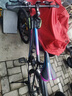 金武端自行车成人山地车公路赛车单车骑行变速超轻越野中学生初中青少年 顶配版-辐条轮-炫彩蓝 24寸24速 实拍图