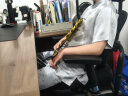 保珞威蔓（B.L.WEIMAN）桑蚕丝唐装男短袖套装中老年人爸爸薄款夏装太极服真丝绸中式男装 灰色 XL 晒单实拍图