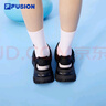 斐乐（FILA）FUSION斐乐潮牌女鞋运动凉鞋新款休闲运动鞋硬糖凉鞋 黑-BK 36.5 实拍图