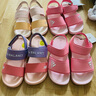 阿迪达斯（adidas）儿童凉鞋夏季男女大小童沙滩鞋  IH3634粉/白  实拍图