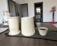 京东京造 旅行茶具套装 便携茶具快客杯户外茶杯整套米黄舟山 一壶四杯 实拍图