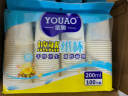 优奥 一次性纸杯1000只装200ml一次性加厚纸杯环保杯子箱装（1*10包） 实拍图