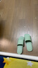 merdor静音拖鞋女士夏季抗菌不臭脚浴室内居家用洗澡防滑软底轻便凉拖鞋 皮粉色 38-39 （M） 实拍图