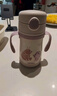 膳魔师（THERMOS）儿童保温杯水杯吸管杯学饮杯316L不锈钢把手学生杯超轻畅吸杯TCKC 实拍图