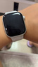 Apple/苹果 Watch Series 10 智能手表GPS款42毫米银色铝金属表壳丹宁色运动型表带M/L MX1K3CH/B 实拍图