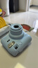 INSTAX富士instax立拍立得 一次成像相机 mini12（mini11升级款）绣球蓝 实拍图