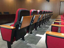 大学教室连排阶梯椅学生折叠课桌椅报告厅会议室剧院阶梯联排椅子 后排定制 实拍图