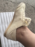 Bella Lily白色板鞋女款夏季头层牛皮平底小白鞋百搭纯色 白色皮里 37 实拍图
