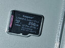 金士顿（Kingston）256GB TF（MicroSD） 存储卡 U3 A1 V30 读100MB/s 游戏机 监控运动相机 行车记录仪 无人机内存卡 实拍图