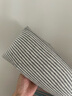 名创优品（MINISO）面包粒子枕U型枕学生午睡枕旅行便携护颈枕办公室头枕靠枕浅灰色 实拍图
