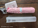 MAMORU防紫外线遮阳伞 三折彩胶防晒太阳伞 超轻碳纤铅笔伞135g藏青色 实拍图