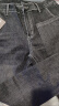 畅登牛仔裤男春夏款修身小脚破洞长裤子男百搭韩版潮流弹力牛仔九分裤 K10款浅灰色 29 实拍图