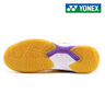 YONEX尤尼克斯羽毛球鞋yy男女同款训练透气缓震SHB101CR 黄紫 36 实拍图
