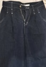红袖宽松垂感牛仔裤2025春季新款女装酷飒气质原色高腰休闲阔腿长裤 深牛仔蓝072 L 实拍图