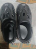 回力洞大码洞洞鞋男夏季外穿2026新款男士包头拖鞋厚底踩屎感开车凉鞋男 黑色 45 -46码 实拍图