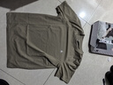 杰克·琼斯（JACK&JONES）25年男装T恤男夏季T恤舒适男士短袖凉感多色上衣纯色水洗不易走形 E11卡其色 M 实拍图