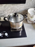 美厨（maxcook）汤锅 304不锈钢汤锅汤煲24cm 加厚复合底 电磁炉通用MCT8220 实拍图