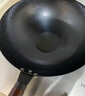 苏泊尔（SUPOR）铁锅精铁真不锈爆炒铁锅家用炒锅无涂层锤纹物理防粘铁锅明火专用 3-5人铁锅（有副把手）- 34cm 实拍图