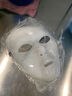 迪柏瑞面具成人男全脸 小丑黑客面具街舞化妆舞会v字恐怖鬼脸仇杀队死神 假面白色 实拍图