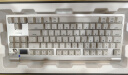 CHERRY樱桃 MX8.3无线键盘 8K回报率 铝合金机身 热插拔 蓝牙三模机械键盘彩光 兼容WIN/MAC 时空金红轴 实拍图